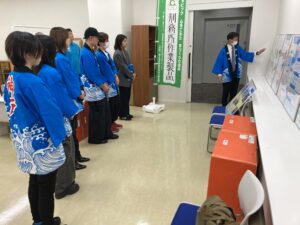 矯正展の様子　➂